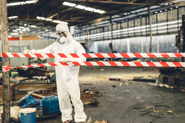 Professional Odor Removal technician working in Grandview, OH